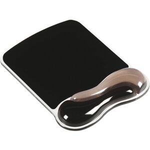 Kensington Duo Gel Wave Mouse Mat With Wristrest Grey/black 62399