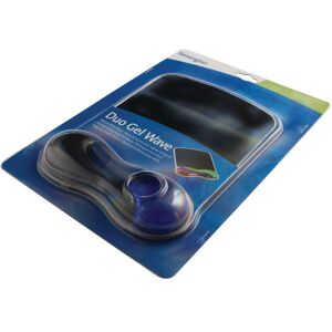 Kensington Duo Gel Wave Mouse Mat With Wristrest Blue/smoke 62401