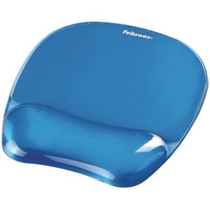 Fellowes Crystals Gel Mouse Pad Blue 9114106