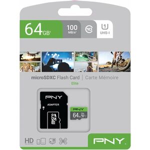 Pny 64 Gb Elite Performance Microsd Card