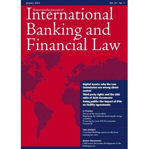 Lexis Nexis Butterworths Journal Of International Banking And Financial Law