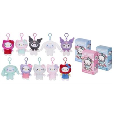 POSH PAWS INTERNATIONAL Hello Kitty Collectable Vinyl Plush Bagclip POSH PAWS INTERNATIONAL Hello Kitty Collectable Vinyl Plush Bagclip