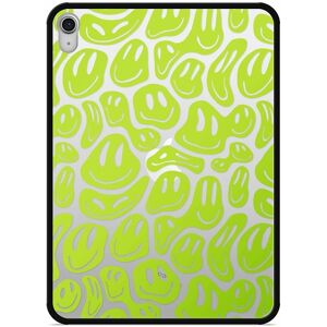 Dyefor Green Happy Faces Apple Ipad 10th Gen 10.9 Inch Case