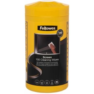 Fellowes 100 Screen Cleaning Wipes