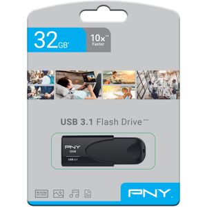 Pny 32 Gb Black Attache 4 Usb 3.1 Flash Drive