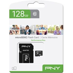 Pny 128 Gb Performance Plus Microsd Card