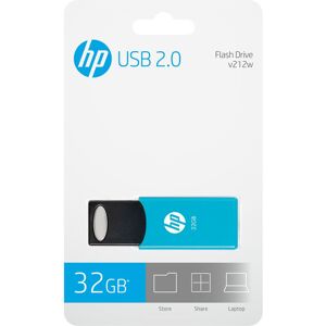 Hp 32 Gb Blue V212w Usb 2.0 Flash Drive