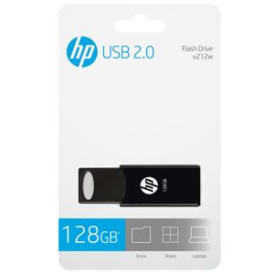 Hp 128 Gb Black V212w Usb 2.0 Flash Drive