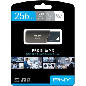 Pny 256 Gb Pro Elite V2 Usb 3.2 Flash Drive