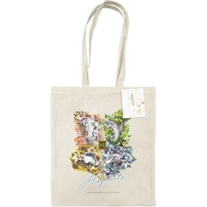 PYRAMID INTERNATIONAL Harry Potter (Hogwarts Crests ) Natural Tote Bag PYRAMID INTERNATIONAL Harry Potter (Hogwarts Crests ) Natural Tote Bag