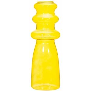 Sass & Belle Yellow Ripple Vase