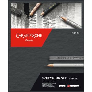Caran D'Ache Graphite Line 14 Piece Sketching Set
