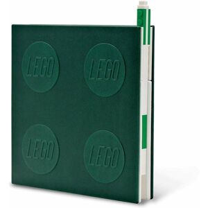 Lego Green Locking Notebook With Gel Pen