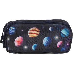 Whsmith Space Double Zip Chunky Pencil Case