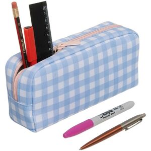 Whsmith Gingham Chunky Pencil Case