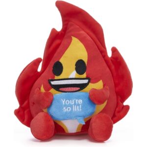 POSH PAWS INTERNATIONAL 7" Flame Emoji Plush Gift POSH PAWS INTERNATIONAL 7" Flame Emoji Plush Gift