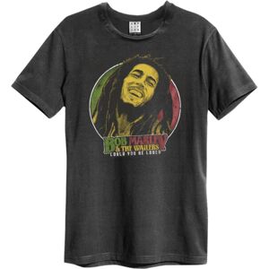 Bob Marley Will You Be Loved Amplified Vintage Charcoal Small T Shirt Bob Marley Will You Be Loved Amplified Vintage Charcoal Small T Shirt