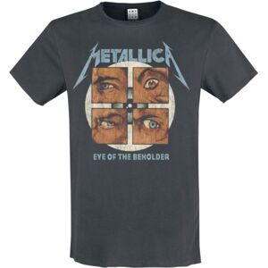 Metallica Eye Of The Beholder Amplified Vintage Charcoal Small T Shirt Metallica Eye Of The Beholder Amplified Vintage Charcoal Small T Shirt
