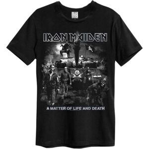 Iron Maiden Life Or Death Amplified Vintage Black Large T Shirt Iron Maiden Life Or Death Amplified Vintage Black Large T Shirt