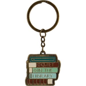 Half Moon Bay Keyring Metal - Pulteney Press (Quiet In The Library) Half Moon Bay Keyring Metal - Pulteney Press (Quiet In The Library)