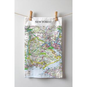 The Sugar Shed Os Map Tea-Towel - Forest National Park The Sugar Shed Os Map Tea-Towel - Forest National Park