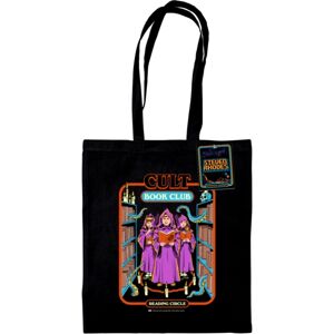 PYRAMID INTERNATIONAL Steven Rhodes (Cult Book Club) Black Tote Bag PYRAMID INTERNATIONAL Steven Rhodes (Cult Book Club) Black Tote Bag