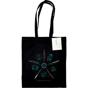 PYRAMID INTERNATIONAL Harry Potter (Wands) Black Tote Bag PYRAMID INTERNATIONAL Harry Potter (Wands) Black Tote Bag
