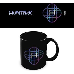 PYRAMID INTERNATIONAL K-Pop Demon Hunters (Huntrix Logo) Black Pod Mug PYRAMID INTERNATIONAL K-Pop Demon Hunters (Huntrix Logo) Black Pod Mug