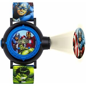 WHSmith Disney'S Marvel Avengers Watch With Blue Silicon Strap