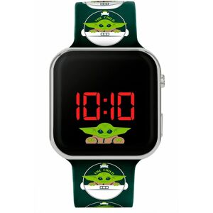 WHSmith Disney'S Mandalorian Led Watch Black Printed Character Strap