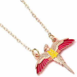 Harry Potter Rose Gold Fawkes Necklace