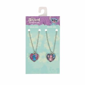 WHSmith Disney'S Lilo And Stitch Bbf 2 Piece Necklace Set