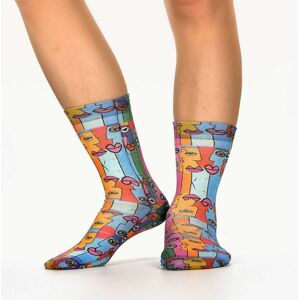 Wigglesteps Ladies Berlin Wall Socks