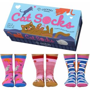 Cockney Spaniel Cat Socks Ladies Socks Gift Box