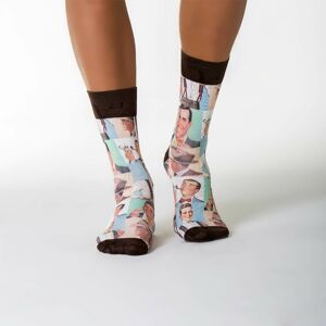 Wigglesteps Mens Retro Man Socks