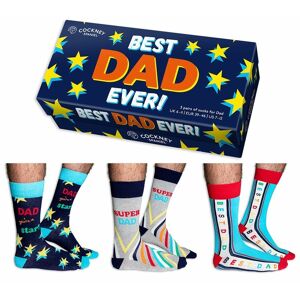 Cockney Spaniel  Dad Ever Mens Socks Gift Box