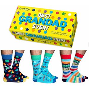 Cockney Spaniel  Grandad Ever Mens Socks Gift Box