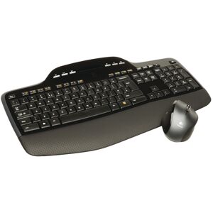 Logitech Wireless Mk710 Desktop Keyboard And Mouse Set Black 920-002429