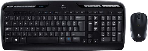 Logitech Black Mk330 Wireless Keyboard/mouse Combo 920-003986