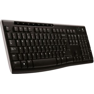 Logitech Black K270 Wireless Keyboard Uk Layout 920-003745