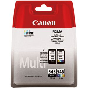 Canon 545/546 Black & Tri-Colour Can32107b Inkjet Cartridge (Pack Of 2)