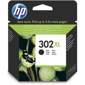 Hp 302xl High Yield Black Original Ink Cartridge, Instant Ink Compatible, F6u68ae