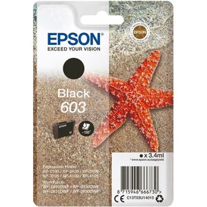 Epson 603 Starfish Black Ink Cartridge C13t03u14010