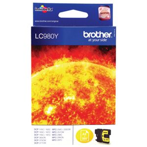 Brother Lc980y Yellow Inkjet Cartridge