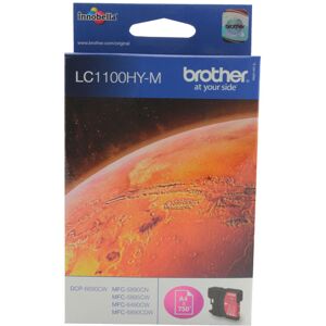 Brother Lc-1100 Magenta High Yield Inkjet Cartridge Lc1100hym