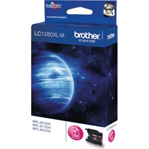 Brother Lc1280xlm Inkjet Cartridge High Yield Magenta Lc1280xlm