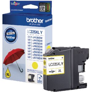 Brother High Yield Yellow Inkjet Cartridge Lc225xly