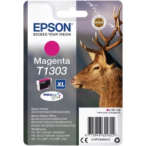 Epson T1303 Ink Cartridge Durabrite Ultra Extra High Yield Stag Magenta C13t13034012