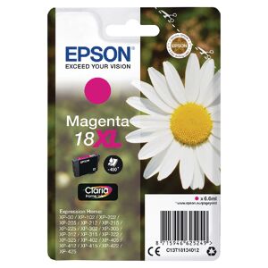 Epson 18xl Home Ink Cartridge Claria High Yield Daisy Magenta C13t18134012