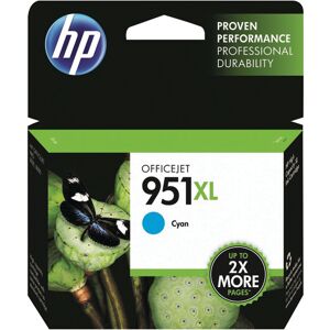 Hewlett Packard Hp 951xl Cyan Officejet Inkjet Cartridge Cn046ae